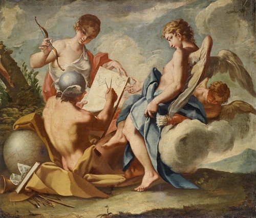 Education Of Amor (18th Century) — Anonymous