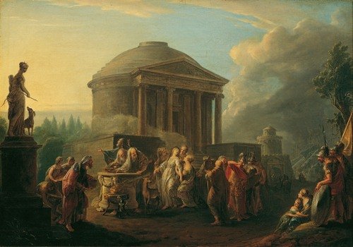 The Sacrifice Of Iphigenia (1790)