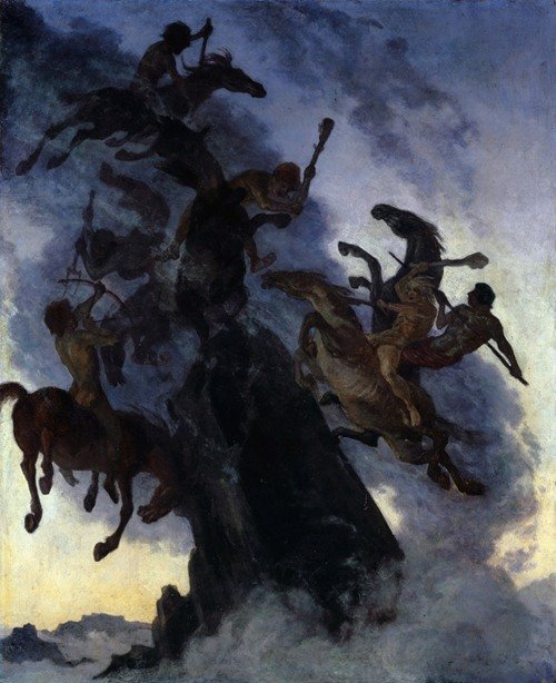 Riders in the Mist (1896)