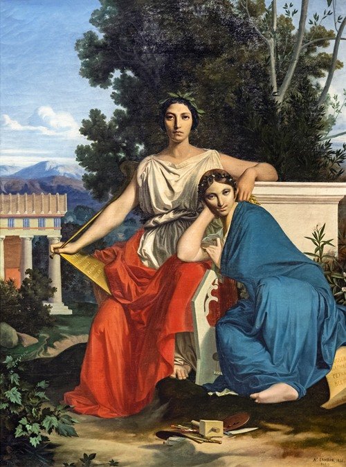 Poetry Of Glory And Poetry Of Love; The Two Muses (1844)