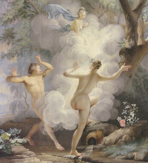 Alpheus Chasing Arethusa Who Is Rescued by Diana (1742)