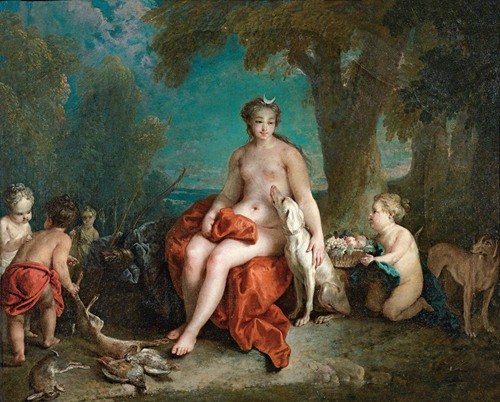 Diana Resting — Auger Lucas