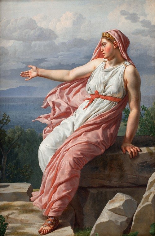 Alcyone’s Farewell to her Husband. From Ovid’s Metamorphoses, Song XI (1813)