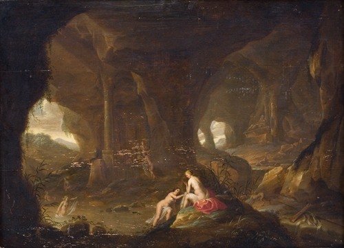 Bathing Nymphs in a Landscape (1609 – 1795)