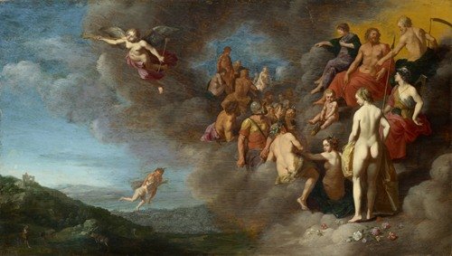 Psyche Is Carried to the Olympus by Mercury