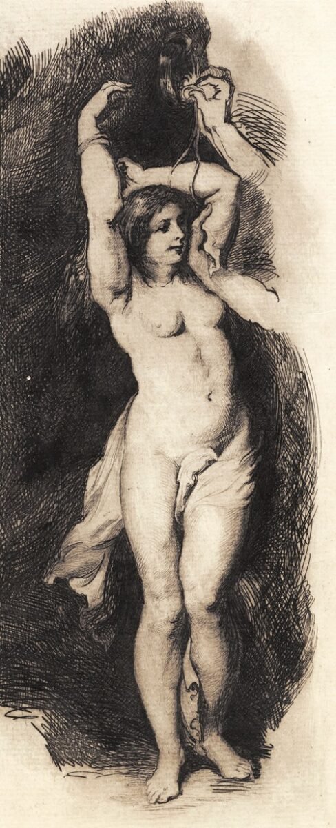Andromeda, efter Rubens (1880 – 1881)