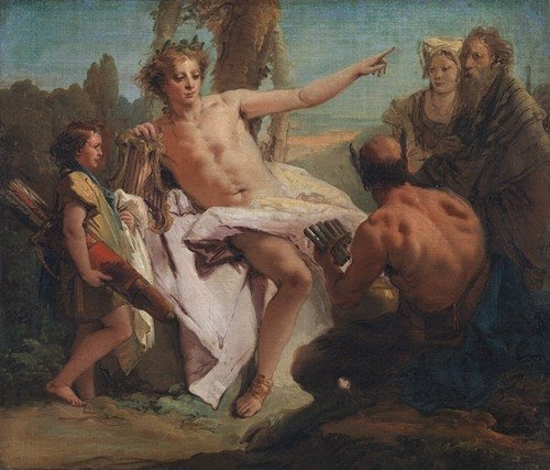 Apollo and Marsyas (1756 – 1757)
