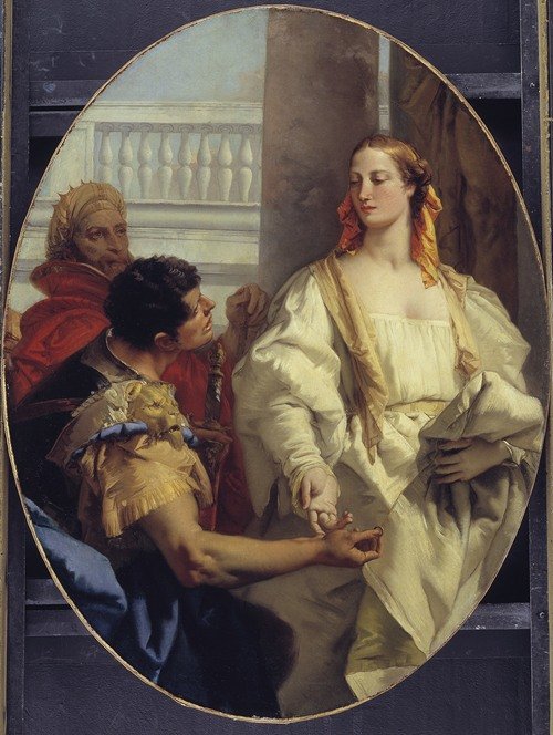 Latinus Offering his Daughter Lavinia to Aeneas in Matrimony (1752 – 1754)