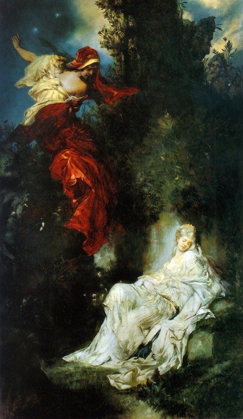 Snow White Sleeping