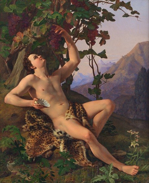 A young faun picking grapes (1817 – 1830)