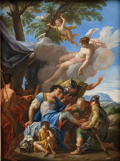 Venus Bringing Simples for the Wounded Aeneas (1706)
