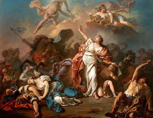 Apollo And Diana Attacking The Children Of Niobe (1772)
