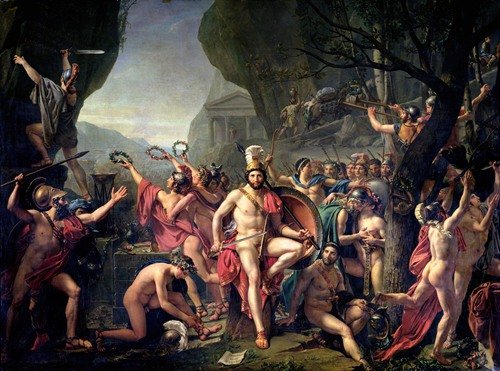 Leonidas At Thermopylae (1814)