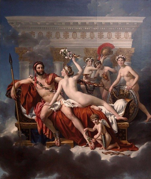 Mars Being Disarmed By Venus (1824)