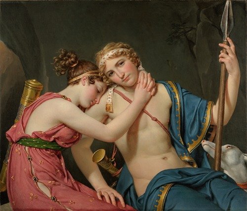 The Farewell Of Telemachus And Eucharis (1818)