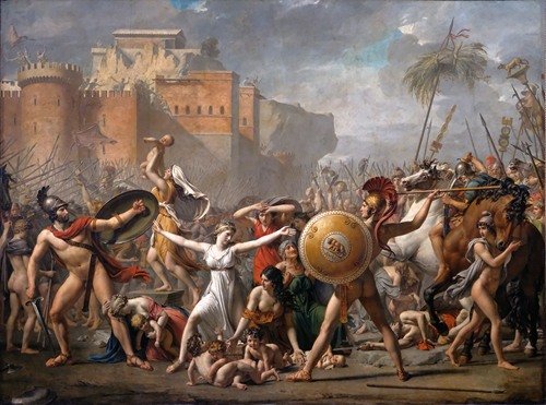 The Intervention Of The Sabine Women (1799)