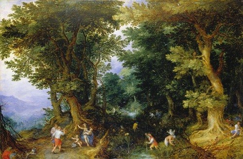 The Mocking of Latona (1601)
