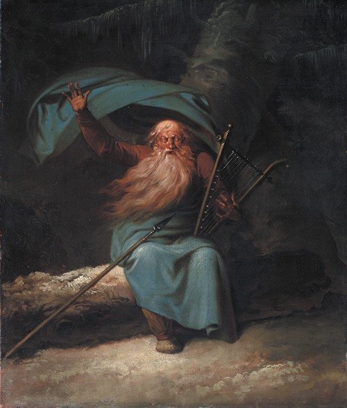 Ossian Singing His Swan Song (1780 – 1782)
