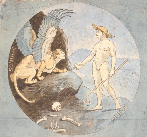 Oedipus and the Sphinx (1882 – 1884)