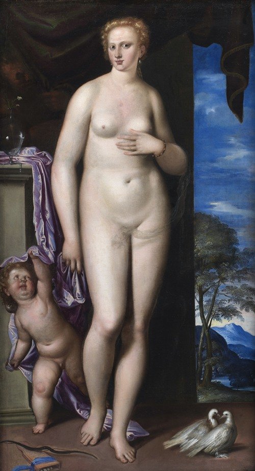 Venus and Cupid (1531 – 1578)