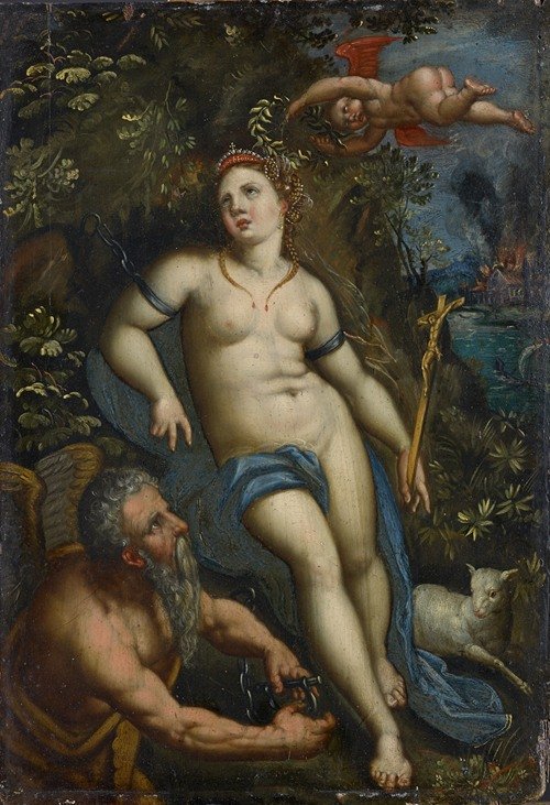 Allegory, Time liberates faith — Anonymous