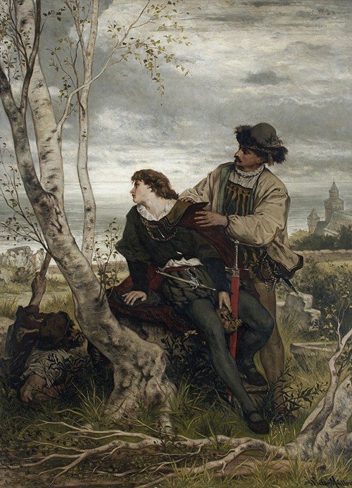 Hamlet and Horatio in the Churchyard (1868)