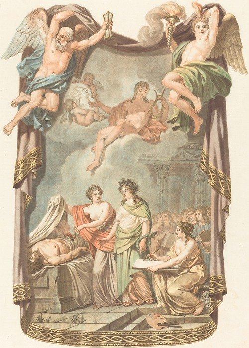 Study Revealing Anatomy to Medicine and Art (1786)