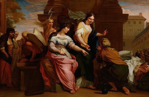 Allegory of Care in the Old Men’s and Women’s Hospital (1685)