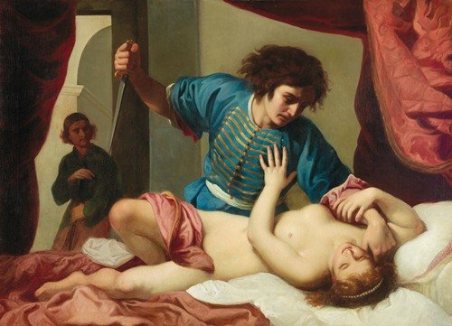 Tarquinius and Lucretia — Felice Ficherelli