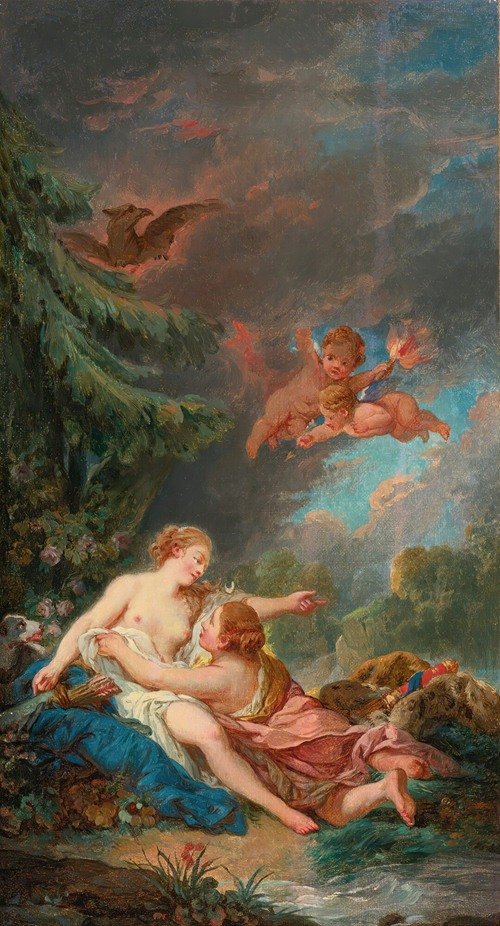 Jupiter And Callisto