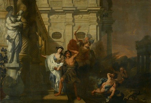 De tuchtiging leidt een behoeftige (1670)