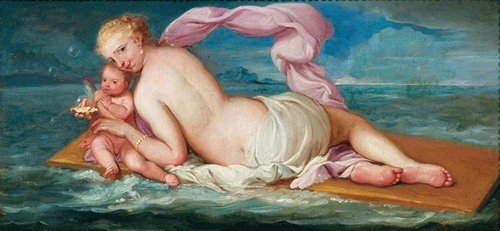 Galatea with a Putto — Giovanni Segala
