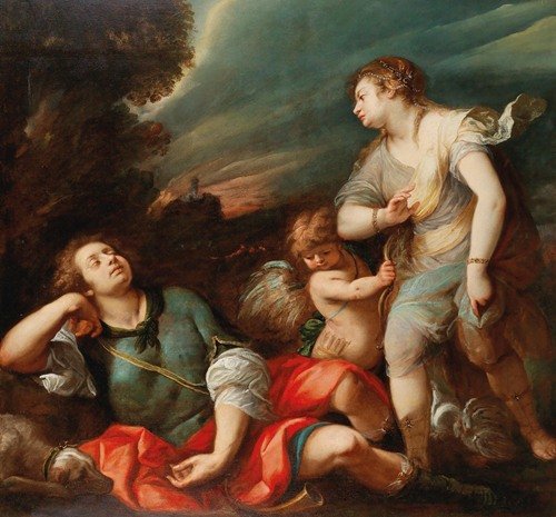 Armida and the sleeping Rinaldo