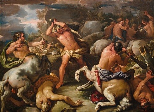 Battle of the Centaurs against the Lapiths