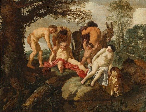 The Drunken Silenus with the Phrygian Peasants