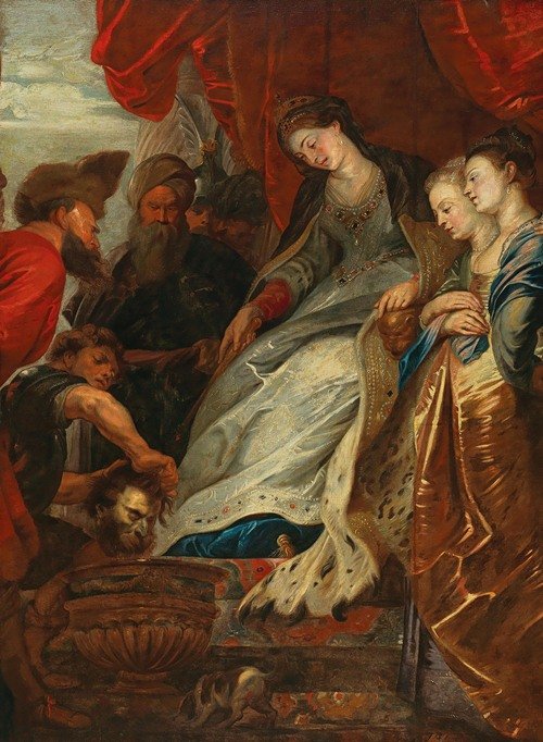 Queen Tomyris with the Head of Cyrus