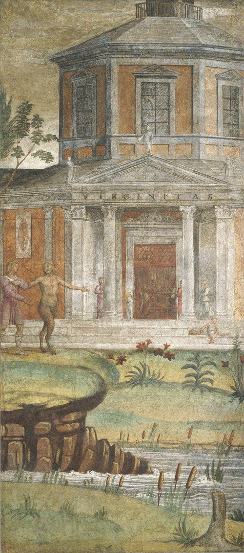 Cephalus and Pan at the Temple of Diana (c. 1520-1522)