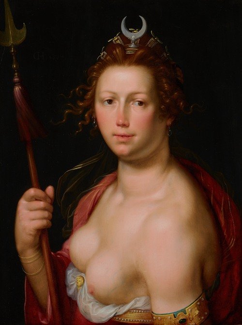 Diana as Goddess of the Hunt (1607)