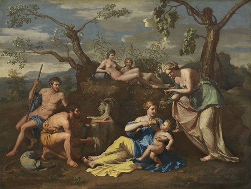Nymphs Feeding the Child Jupiter (c. 1650)