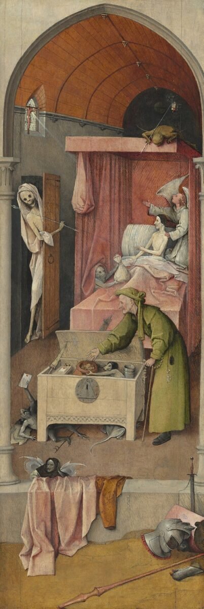 Death and the Miser (c. 1485-1490)