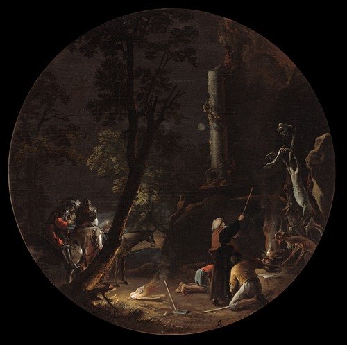 Scenes of Witchcraft, Night (c. 1645-1649)
