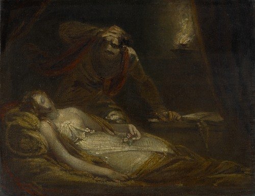 Othello and Desdemona