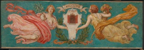 Study for Mural at Hotel Manhattan, ‘Peace and Plenty’ (ca. 1901)