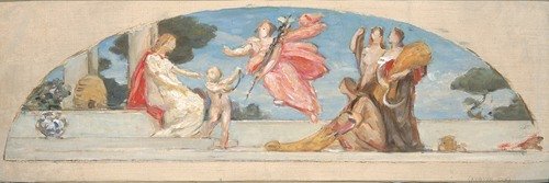 Study for mural, Union Trust Company Building, ‘The Sources of Wealth’ (ca. 1903)