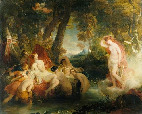 Venus in search of Cupid surprises Diana (1819 – 1820)