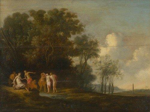 Diana and Callisto (1635–1645) — Dirck Dalens