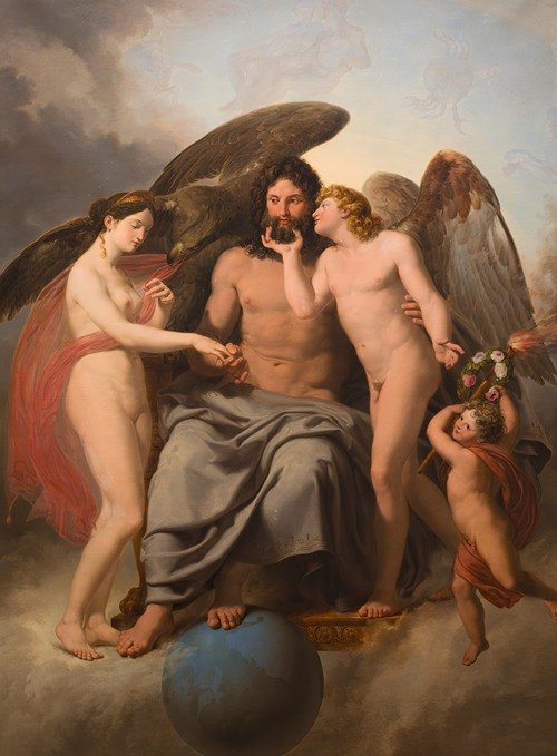 Betrothal Of Cupid And Psyche (ca. 1808)