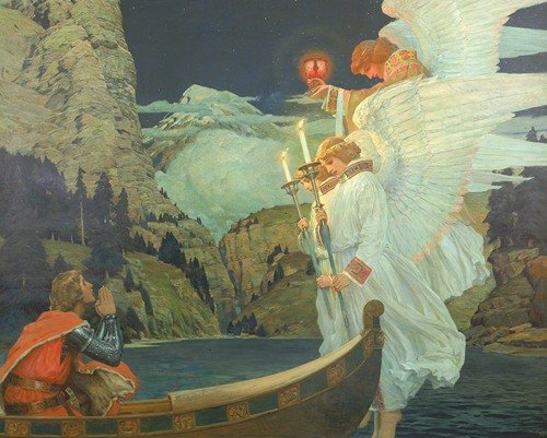 The Knight of the Holy Grail (ca. 1912)