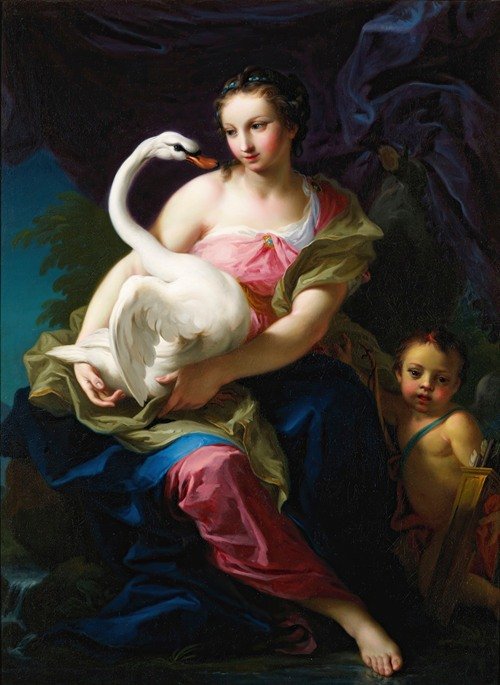 Leda And The Swan — Gianbettino Cignaroli