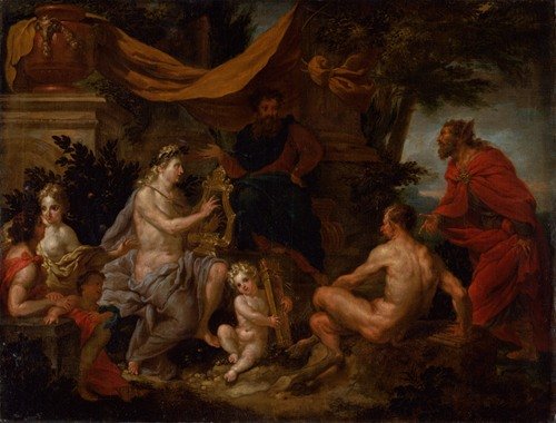 The Music Competition of Pan and Apollo (1700)